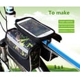 thumbnail image 3 of Kearding Bolsa de haz de bicicleta Bolsa delantera de bicicleta de montaña Bolsa de teléfono móvil con pantalla táctil ?Bolsa de sillín? Bolsa de Almacenamiento y organización del hogar Numero 3 Kearding HA025568-03, 3 of 6