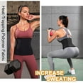 thumbnail image 5 of Lilvigor Waist Trimmer for Women Weight Loss Sauna Waist Trainer Slimming Sweat Belt Workout Stomach Shaper, 5 of 7