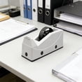 thumbnail image 6 of Large Capacity Tape Cutter with Sturdy Base - Heavy Duty Dispenser for 25mm Wide Adhesive Rolls, Smooth Operation for Packaging and Crafting Projects, 6 of 6