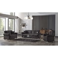 thumbnail image 4 of Ottomanson Convertible Sleeper Loveseat with Hidden Storage, Firm Seating, Black, 4 of 5
