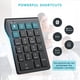 thumbnail image 5 of Teclado NuméRico InaláMbrico Bluetooth, Teclado NuméRico Delgado PortáTil de 22 Teclas para Computadora PortáTil, PC, Computadora de Escritorio, Notebook, 5 of 5