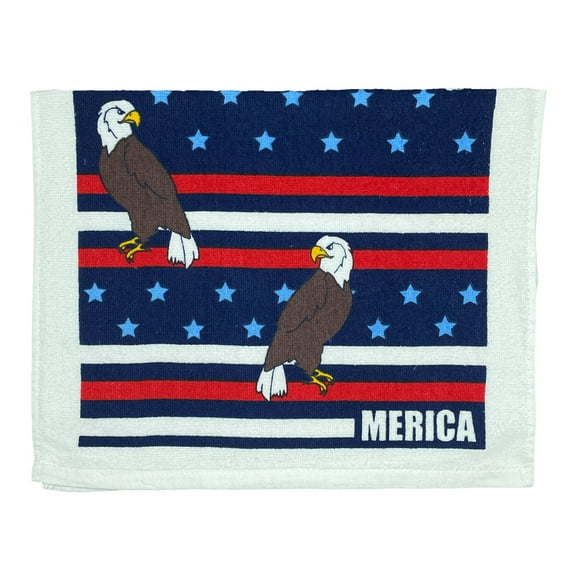 Merica Funny Awesome USA Flag Tea Towel