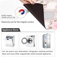thumbnail image 2 of Coolnut Rose Plaid Dishwasher Magnet Cover, Magnetic Refrigerator Panel Decal Wash Machine Front Door Decorative Cover for Home Kitchen Farmhouse Decor, 23"x 26", 2 of 6