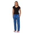 thumbnail image 3 of Disney Women's Lilo And Stitch Junk Food Soft Touch Cotton Plush Loungewear Pajama Pants, 3 of 6