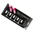 thumbnail image 3 of 10pcs Nail Protector Cover Nail Manicure protector tape peel off Tools Nail Polish U Type Shield Anti-spill Peel Off Sticker, Black, 3 of 8
