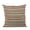 Brown, variant on Brown Tracks Stripe Luxury Throw Pillow - 24 x 24 in.