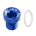 thumbnail image 4 of 3xTornillos Para Bielas De Bicicleta, Pernos De Fijación Para Brazo De Biela, Componentes De Ciclismo, Cubierta Para Bielas, Color Azul, 4 of 8