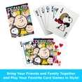 thumbnail image 2 of Juego de cartas AQUARIUS Peanuts, mazo fundido, tamaño póker, 2 of 6