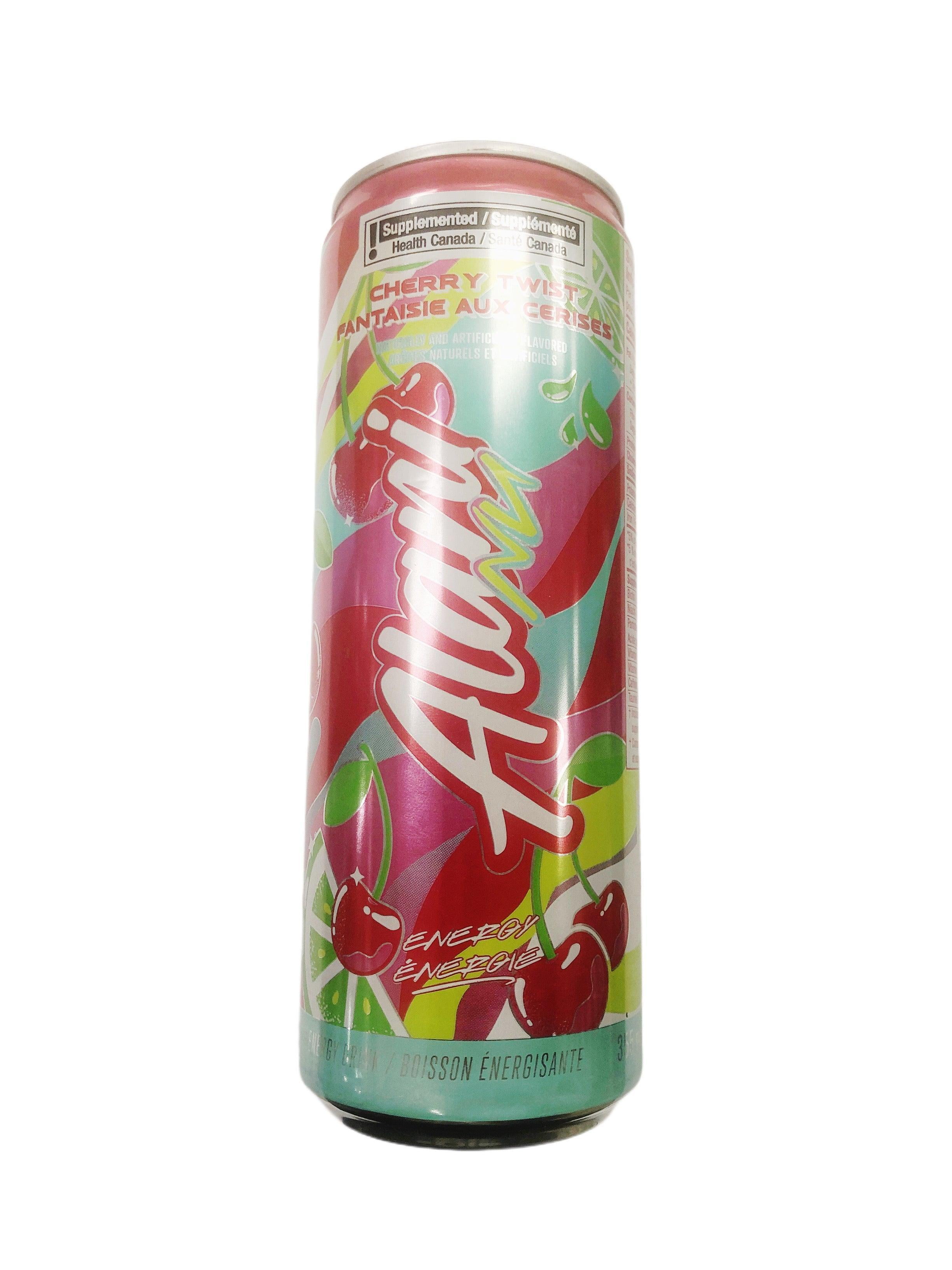 Alani Nu Boisson Énergisante Twist Cerise Alani Nu Cherry Twist Energy Drink - Elevate Your Energy Levels with a Burst of Bold Cherry Flavor! Alani Nu Cherry Twist Energy Drink offers a delightful fusion of bold cherry flavor with a refreshing twist. Infused with essential vitamins and nutrients, it provides a burst of energy to keep you go