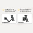 thumbnail image 6 of Wall Mount 360° Rotating Aluminium Tablet Holder with Extendable Arm Adjustable and Foldable Stand for 47 to 13 inch Tablets and Phones Wall Mounted Display Bracket, 6 of 7
