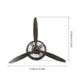 thumbnail image 2 of unbranded Adorno Pared Propeller De Hierro Color Verde Oliva Para Creativa En Interior, 2 of 7