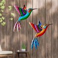 thumbnail image 4 of Stylish Metal bird Wall Art Decor, 4 of 5