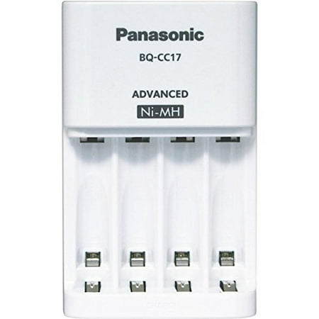 Panasonic eneloop Advanced Individual Ni-MH Battery Charger White + Battery (Best Charger For Eneloop Batteries)