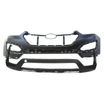 DCP Front Bumper Cover Kit for 2013-2016 Hyundai Santa Fe HY1014100 HY1015103 CAPA