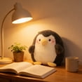thumbnail image 6 of Honmine Stuffed Penguin Plush, Soft Realistic Toy for Companionship, Cuddle Sleep Aid for Home, Couch, Travel, 6 of 9