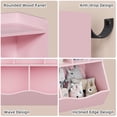 thumbnail image 3 of Set of 2 Kids Bookshelf and Toy Storage, Toddler Toddler 5 Cubby Toy Storage Cabinet, Montessori Toy Organizer for Nursery, Playroom, Kids Room, 3 of 6