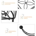 thumbnail image 3 of Zootealy Non-punch Paper Rack Metal Basket Paper Extraction Tool Table Decor, 3 of 7