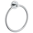 thumbnail image 1 of 7.09 in. Width Essential Towel Ring, Chrome, 1 of 1