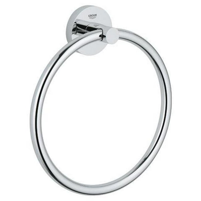 7.09 Po Largeur Anneau de Serviette Essentiel&44; Chrome