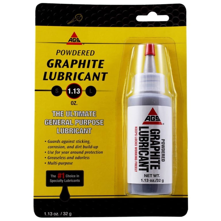 AGS AUTOMOTIVE SOLUTIONS Powdered Graphic Lubricant Bottle, 1.13