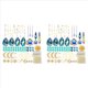 thumbnail image 1 of 740 Piezas de Kits de Atrapasueños de Cristal, Candelabro Colgante, Piezas de Prismas de Cristales, Colgantes para Hacer Arcoíris, Cuentas de Atrapasoles DIY, 1 of 6