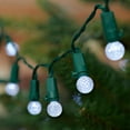 thumbnail image 2 of Indoor/Outdoor 50-Count Battery-Operated LED 8-Function G12 Christmas String Lights, Cool White, 12.5', by Holiday Time, 2 of 6