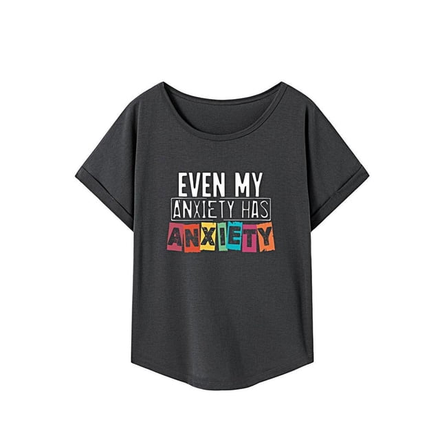 Camiseta para mujer con cuello redondo, camiseta básica transpirable a la moda para vacaciones S
