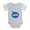 Heather Gray, variant on CafePress - FIN Meh - Cute Infant Baby Football Bodysuit