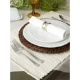 thumbnail image 4 of Design Imports Ensemble de 6 Napperons CHINDI Naturels, 4 of 4