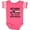 Football Pink and White, variant on Inktastic Daddy Plays with Trucks Boys or Girls Baby Bodysuit