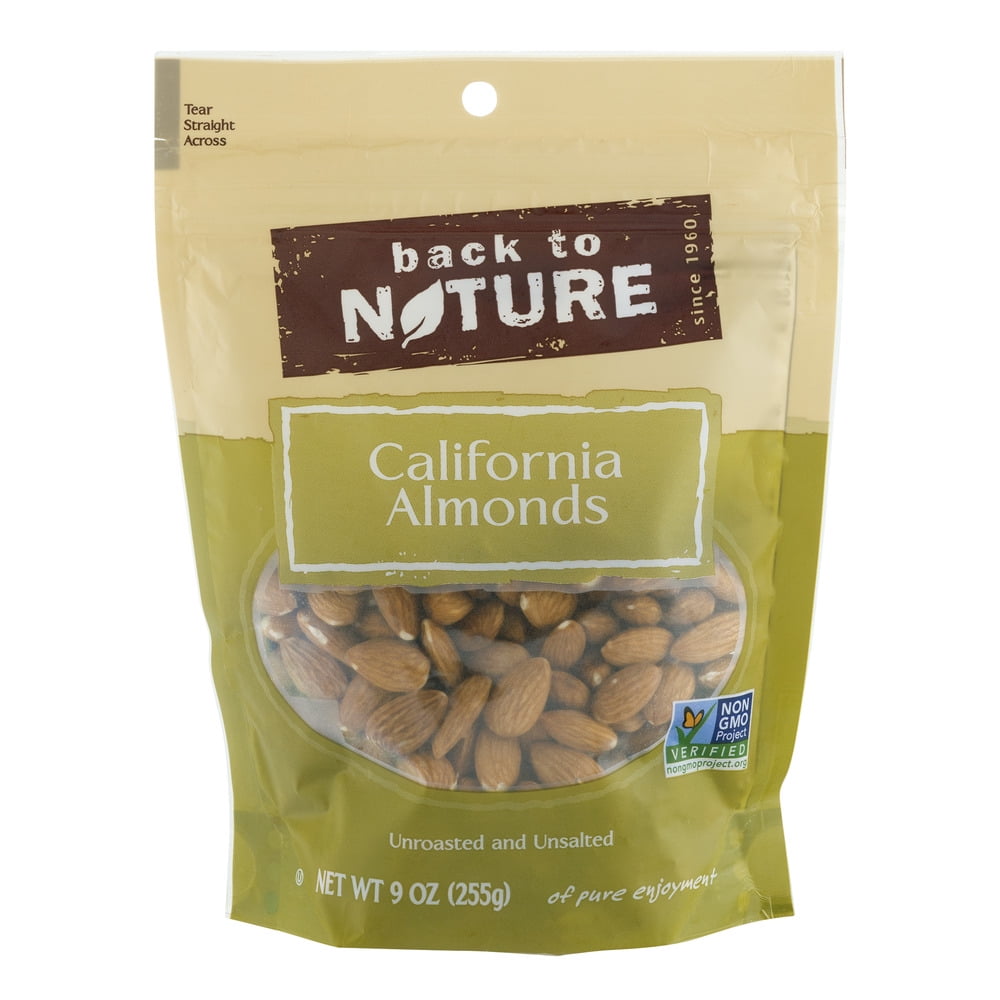 Back To Nature California Almonds, 9.0 OZ by Back To Nature Foods Company