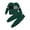Deep Green, variant on WESIDOM Baby Girl Clothes Sets, 2pcs Autumn Long Sleeve Clothes Outfits Toddler Girl Sweater Sets