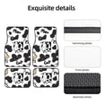 thumbnail image 4 of LAKIMCT Moo Milk Cow Car Mats, Neoprene Front Rear Floor Mats for Cars, Waterproof Anti-Slip Car Floor Mats Full Set, Universal(4 Pcs), 4 of 6