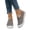 Brown, variant on Norvail Womens Orthopedic Slip On Sneakers Breathable Lightweight Casual Walking Shoes, Machine Washable Comfort Footwear for Daily Errands