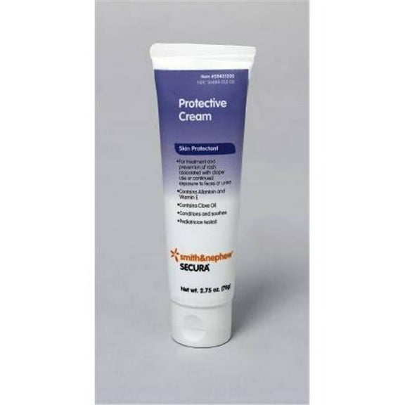 Smith & Nephew Secura Skin Protectant Cream W/ Vitamin E & Aloe, 2.75 oz