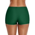 thumbnail image 5 of Charmo Swim Shorts for Women Stretchy Board Shorts Solid Tankini Bottoms Sport Swimsuit Bottoms, 5 of 5