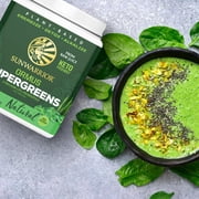 Sunwarrior Ormus Supergreens Organic Probiotic Powder, Vegan, Dairy-Free, 225g