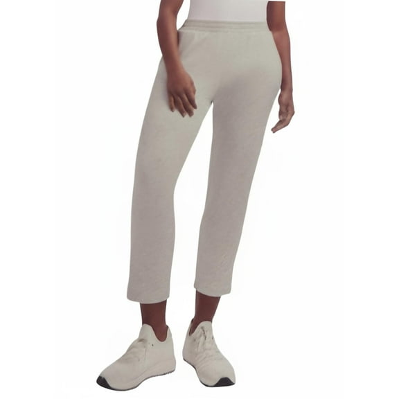 Danskin Women's Luxe Retro Jogger Pant (US, Alpha, Large, Regular, Regular, Grey (Silver Heather))