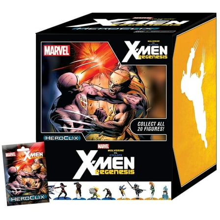 Marvel HeroClix: Wolverine vs. Cyclops X-Men Regenesis Gravity Feed Box