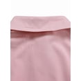 thumbnail image 4 of Women'S Plus Size Long Sleeve Maxi Shirt Dress Elegant Button Down Loose Swing Party Dress Light Pink S, 4 of 10