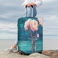 thumbnail image 4 of Wukai Flowers in Glass Vase Elastic Luggage Cover: Personalized Protection for Your Suitcase - Fits 19~29-inch, Washable & Durable Travel Companion-Small, 4 of 8