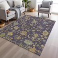 thumbnail image 6 of Dalyn Rugs Machine Washable Indoor/Outdoor Chantille Purple 10' x 14' Rug, 6 of 9