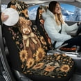 thumbnail image 2 of Uorisanigo Car Seat Covers 2 Front Set, Easy-Install Summer & Winter, Universal Car Interior Covers Seat Protectors Fit for SUV Truck Sedan Most Vehicles, Cute Baby Highland Cow, 2 of 7