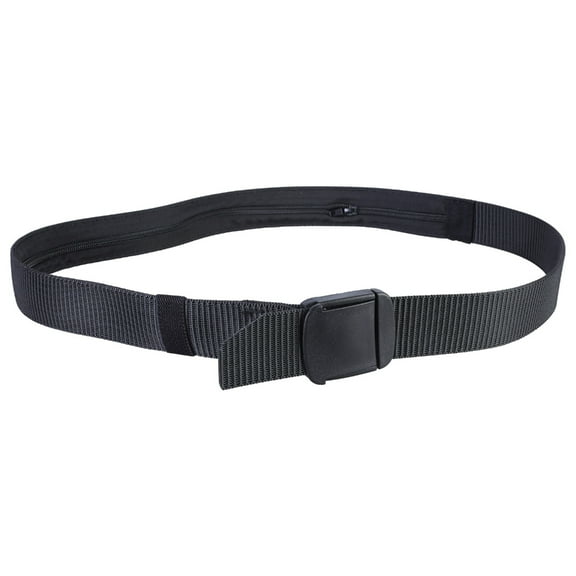 Travel Security Money Belt for Men Secret Cash Diversion Safe Anti-theft Wallet Belt Waist Pack Hide Stuff Pocket