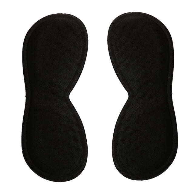1 Par de Almohadillas de Cojín para Tacones Altos con Espalda de Esponja, Almohadilla para de Zapatos, Protector , 9x4.5cm / 3.54x1.77inch Sunnimix Volver cojín del pie
