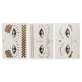 thumbnail image 1 of Unique Bargains Christmas 3 Pcs Waterproof Face Fake Tattoos Temporary Tatto for Adult Gold Tone, 1 of 5