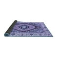 thumbnail image 2 of Ahgly Company Indoor Rectangle Abstract Blue Modern Area Rugs, 8' x 12', 2 of 4