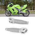 thumbnail image 1 of Par de para motocicleta, reposapiés delantero para motocicleta, Pedal de clavija apto para Kawasaki ZX-9R/Z750/Z750S/ NINJA 650R,Reposapiés delantero para motocicleta, reposapiés izquierdo y derecho, Higoodz Accesorio de coche, 1 of 7