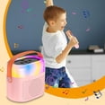 thumbnail image 3 of Neamou Small Karaoke Machine | 1200mAh Kids Karaoke Machine For Singing | 2 Wireless Microphones Family Karaoke Set Home Karaoke System For Family Gatherings, 3 of 8