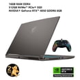thumbnail image 3 of Laptop Gaming MSI THIN 15 B13VE NVIDIA GeForce RTX 4050 Intel Core i7-13620H 16GB RAM 512GB SSD, 3 of 5